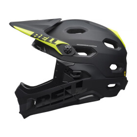 Cyklistická helma BELL Super DH Spherical mat/glos black cm)