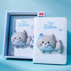 Squishy mini zápisník Kočka