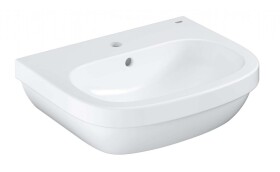 GROHE - Euro Ceramic Umyvadlo s přepadem, 55x45 cm, alpská bílá 39336000