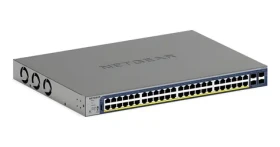 NETGEAR GS752TXP-300EUS / Přepínač / 48x GbE PoE+ / 4x 10G SFP+ / 390 W PoE / Managed L2/L3/L4 (GS752TXP-300EUS)