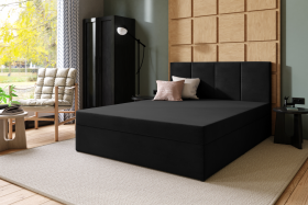 FRONTI Postel MARCELLO 180x200 černá