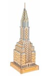 Woodcraft Dřevěné 3D puzzle Chrysler Building 76 dílků od let