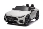 Mamido Elektrické autíčko Mercedes AMG SL63 4x200W 24V bílé EVA, ECO kůže
