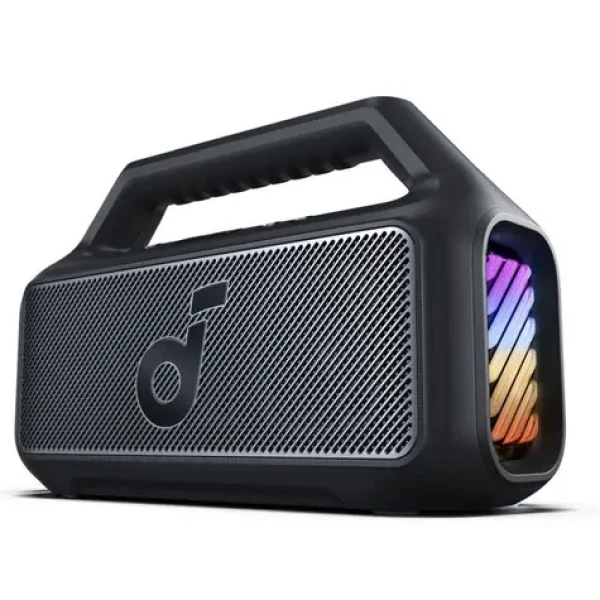 Anker Soundcore Boom 2 černá / Přenosný reproduktor / 80W / BT 5.3 / USB-C / IPX7 (A3138011)