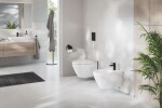 GROHE - Euro Ceramic Závěsný bidet, otvor pro baterii, alpská bílá 102487SH00