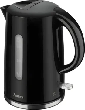 Amica KF1002 černá / Rychlovarná konvice / 1850-2200 W / 1,7 l / filtr proti vodnímu kameni (KF1002)