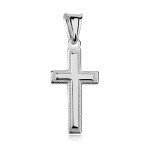 LUNICA Stříbrný přívěsek křížek 0013 Ag 925; ≤0,8 g.