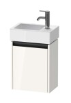 DURAVIT - Ketho.2 Umyvadlová skříňka 44x36x24 cm, 1 dvířka, panty vpravo, lesklá bílá K25071R22220000