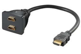 OEM Redukce HDMI A(M) - 2x HDMI A(F) / Redukce (12.92.3222)