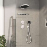 HANSGROHE - ShowerSelect Comfort Termostatická baterie pod omítku, matná bílá 15559700