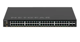 NETGEAR M4350-48G4XF / Managed switch / 48x Gigabit PoE+ RJ45 / 4x SFP+ / PoE budget 236W (GSM4352-100NES)
