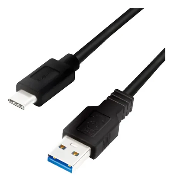 LogiLink USB-C - USB-A černá / Kabel USB-C / USB 3.2 Gen 1 / 5 Gbit/s / 1,5 m (CU0169)
