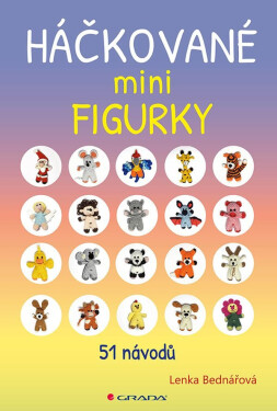 Háčkované minifigurky - 51 návodů - Lenka Bednářová