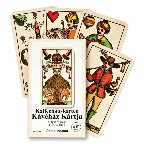Ungarische Kaffeehauskarten