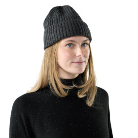 Unisex merino čepice SMARTWOOL Second Cut Cuff Beanie, Black univerzální