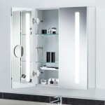 VILLEROY & BOCH - My View Zrcadlová skříňka s osvětlením, 60x75x17 cm A4206000