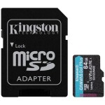 Paměťová karta Kingston Canvas Go! Micro SDXC 64GB (SDCG3/64GB)