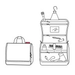 Toaletní taštička Reisenthel Toiletbag XL Twist coffee