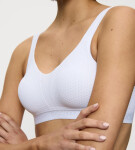 Dámská sportovní podprsenka Triaction Energy Lite N EX - WHITE - bílá 0003 - TRIUMPH WHITE 85B