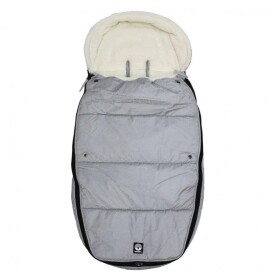 Dooky Footmuff vel. L FROSTED - Silver Sky