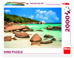 Puzzle Pláž 2000 dílků - Dino