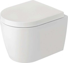 DURAVIT - ME by Starck Závěsné WC, Rimless, HygieneGlaze, matná bílá 253009AC00