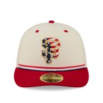 New Era Pánská kšiltovka San Francisco Giants MLB 2026 4th of July USA 250 Low Profile 59FIFTY Fitted Velikost: 7 1/8