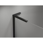 MEXEN/S - Mist L Duo sprchový kout dveře křídlové 105 x 105, černý okraj, černá 8A4L-105L-105P-70-70