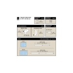 Stříbrná roztažitelná garnýž 213-365 cm Umbra TWILIGHT - pro zatemňovací závěsy