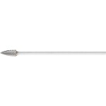 PFERD 21214183 frézovací kolík tvrdokov Špičatý kužel Délka 41 mm Vnější Ø 3 mm Pracovní délka 11 mm Ø hřídele 3 mm 1 ks