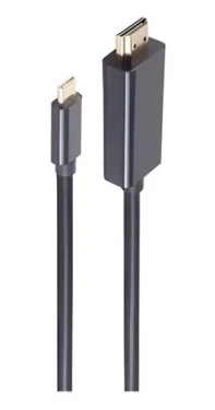Shiverpeaks kabel USB-C - HDMI černá / Kabel / 60 Hz / pozlacené konektory / 3 m (BS10-57045)