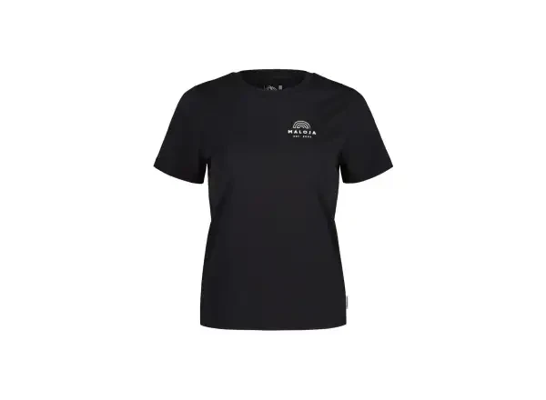 Maloja KanzelM. dámské triko krátký rukáv Deep Black vel. S