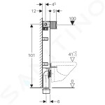 GEBERIT Kombifix pro WC, 110.020.00.1