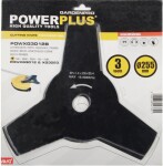 Žací nůž pro křovinořezy Powerplus 255mm POWXG3012B