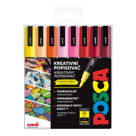 Posca PC-3M 0,9 1,3 mm Summer mix teplých tónů ks