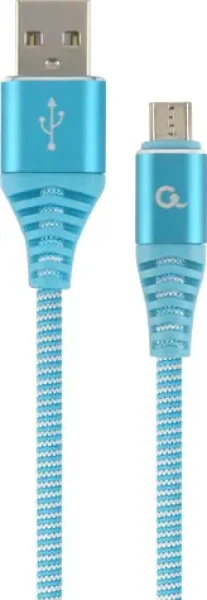 Gembird CC-USB2B-AMMBM-2M-VW Micro USB kabel 2 m modrá / USB-A (M) - Micro USB (M) (CC-USB2B-AMMBM-2M-VW)