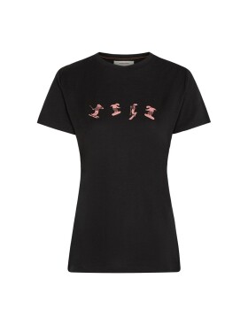 ICEBREAKER Wmns 150 Tech Lite SS Tee Snow Day, Black (vzorek) velikost: S