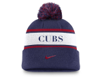 Nike Pánská zimní čepice Chicago Cubs MLB Peak Standard Cuff Pom Beanie