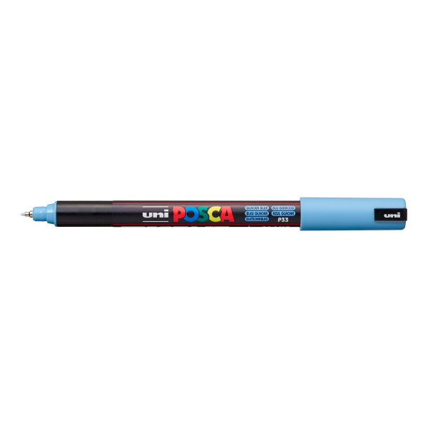 Popisovač Posca PC-1MR, 0,7 mm, ledovcově modrá