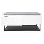 Koupelnová skříňka s krycí deskou SAT B-Way 119x30x45 cm bílá lesk BWAY120WTKF BWAY120WTKF