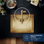 GROHE - Essence Dřezová baterie, kartáčovaný Cool Sunrise 30269GN0