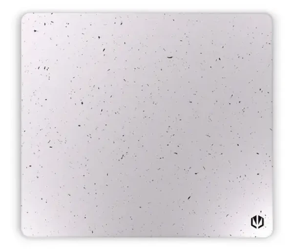 Endorfy Stoneflow White L bílá / Podložka pod myš / 450x400x3 / voděodolná / obšitá / gumová spodní vrstva (EY6B017)
