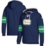 Pánská Mikina Vancouver Canucks Adidas Jersey Lace-Up Pullover Hoodie Velikost: