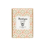 Blossombs Dárková sada semínek kuchyňských bylinek Thank you – 4 ks, růžová barva, papír