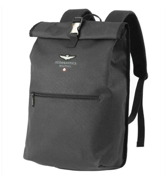 Batoh Aeronautica Militare New city rollup AM-544-01 černá 17 L