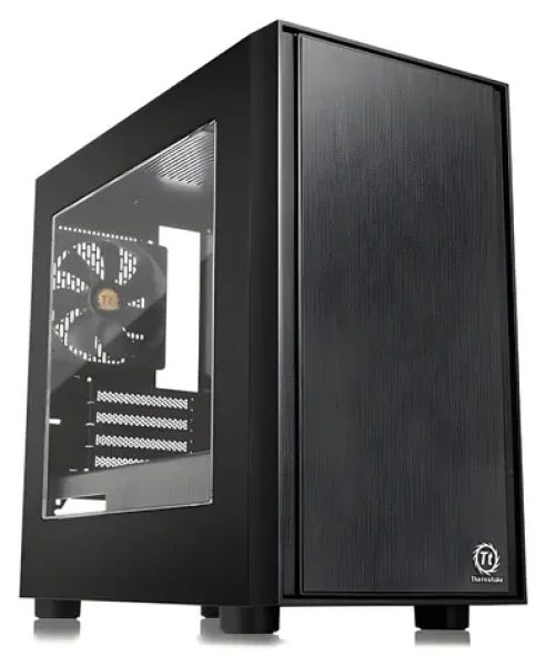 Thermaltake Versa H17 Window černá / MicroTower / 1x USB 3.0 / 2x USB 2.0 / bez zdroje / micro ATX / průhledná bočnice (CA-1J1-00S1WN-00)