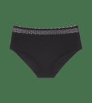 Dámské kalhotky Feel of Modal Midi - BLACK - černé 0004 - TRIUMPH BLACK XL