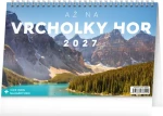 NOTIQUE Až na vrcholky hor 2027 / Stolní kalendář / 23,1 x 14,5 cm
