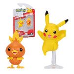 Pokémon akční figurky Pikachu a Torchic - 5 cm