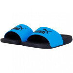 Junior žabky Cool Cat 2.0 Jr 390881 07 Modrá s černou - Puma tm.modrá-černá 38